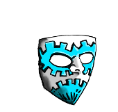 Blue Bauta Mask
