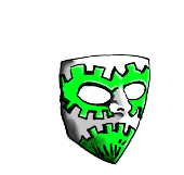 Green Bauta Mask